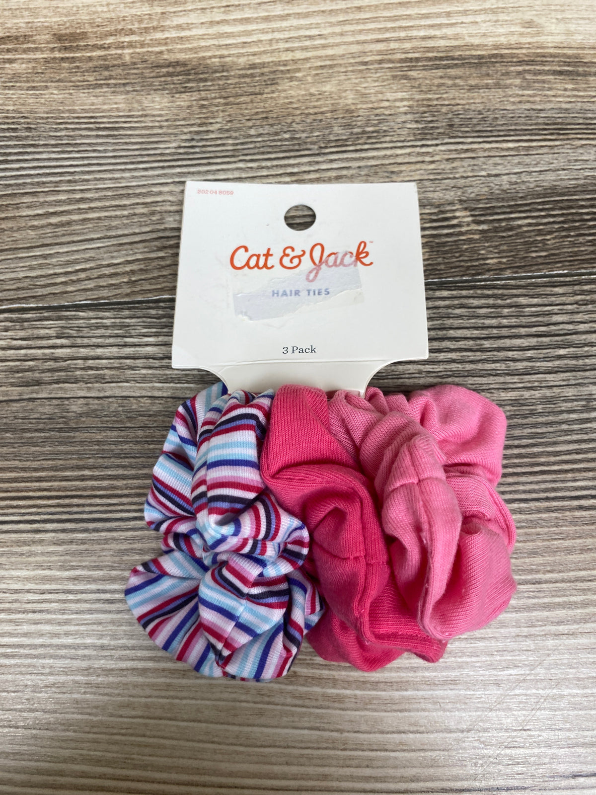 NEW Cat & Jack 3pk Hair Ties Pink