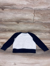 Old Navy Thermal Raglan Shirt Navy sz 3T