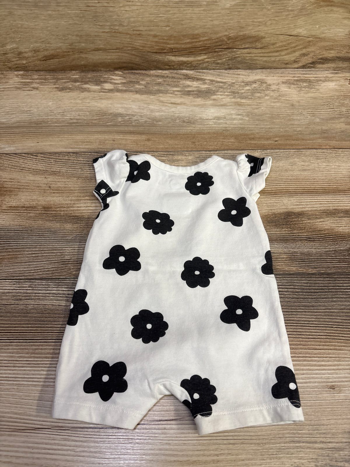 Cloud Island Shortie Romper White sz Newborn