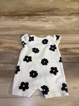 Cloud Island Shortie Romper White sz Newborn