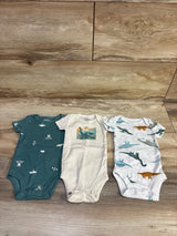 Child Of Mine 3pk Bodysuit Grey sz Newborn