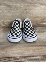 Vans Old Skool Slip-On Checkerboard Sneaker sz 3c