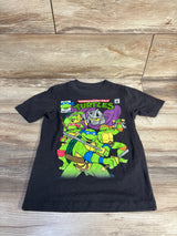 Nickelodeon Teenage Mutant Ninja Turtles Shirt Grey sz 4/5T