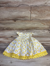 Du Pareil Au Meme Lemon Print Dress White sz 12m