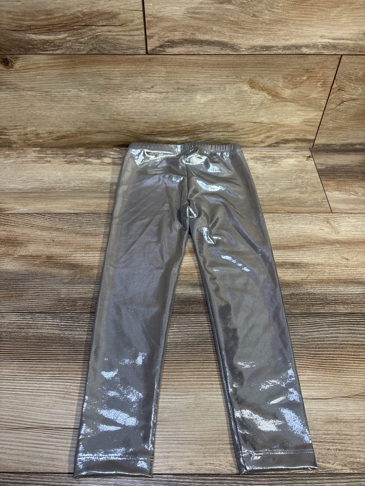 NEW Old Navy Metallic Leggings Silver sz 4T