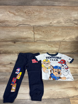 Nickelodeon PAW Patrol 2pc Shirt & Pants Set Grey sz 4T