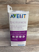 NEW Avent Breast Milk Storage Bags, 50ct. 6oz
