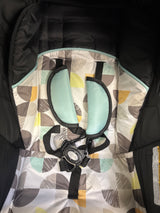 Baby Trend EZ Ride 35 Travel System with Infant Car Seat in Doodle Dots