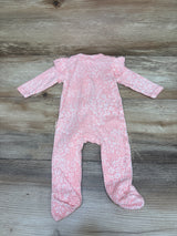 Rabbit + Bear Organic Ribbed Sleeper Pink sz 0-3m
