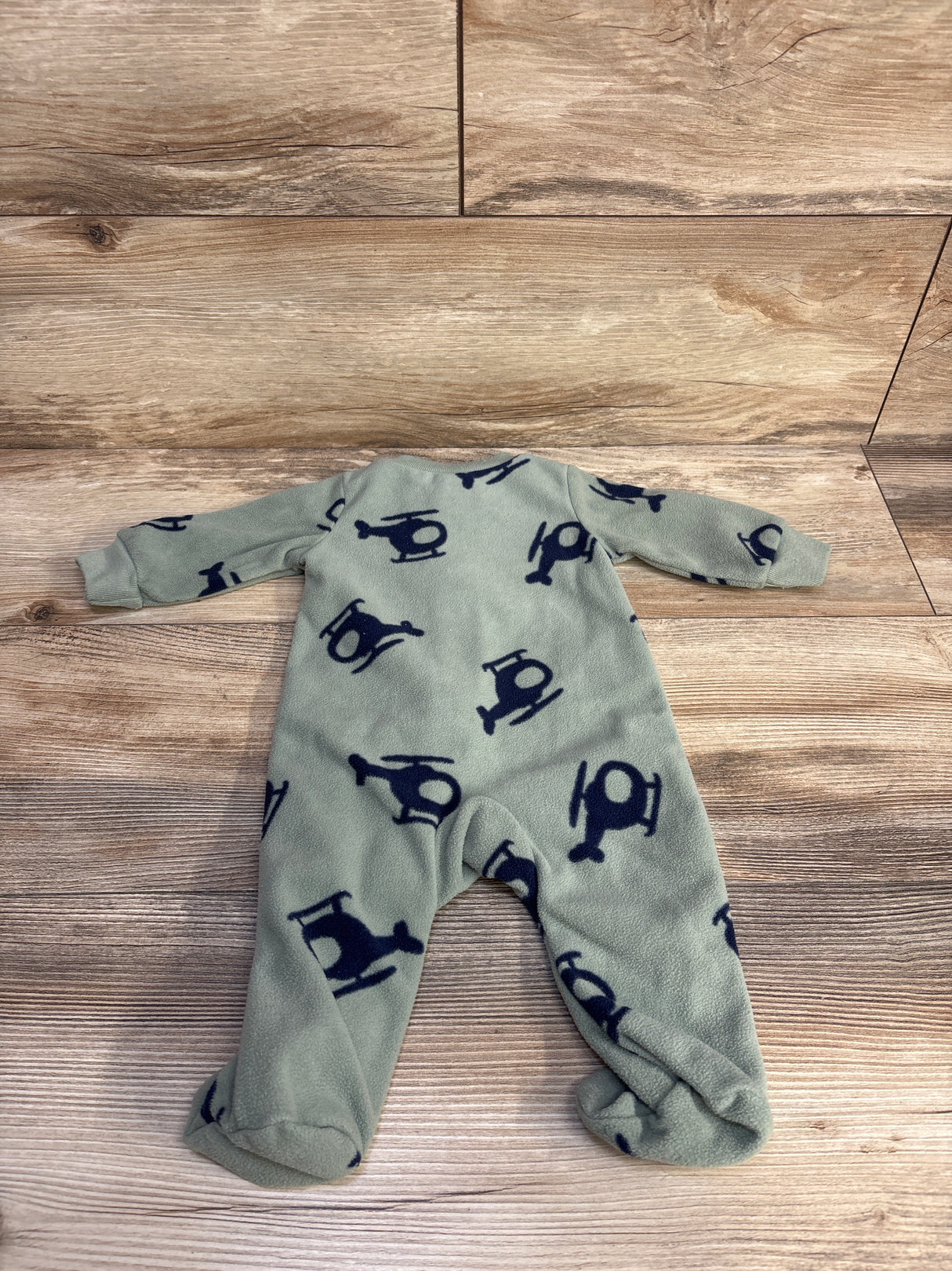 Carter's Little Brother Blanket Sleeper Green sz 3m