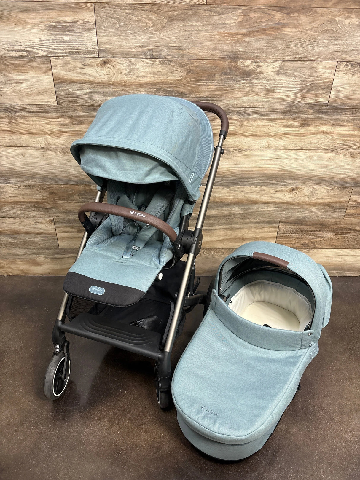 CYBEX Balios S Lux 2 Stroller+Cot S Lux 2 Sky Blue