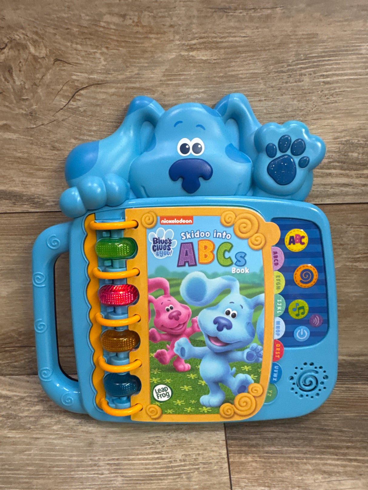 Leap Frog Blues Clues Skidoo Into ABCs Book