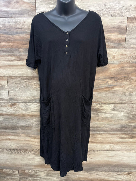 Milkmaid Goods 24/7 Dress in Black sz Small/Medium - Me n Mommy To Be