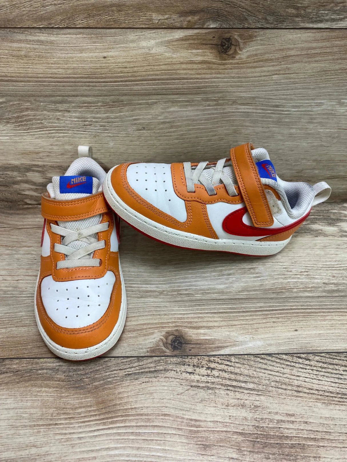 Nike Court Borough Low 2 TD 'Sail Hot Curry' Sneakers sz 10c