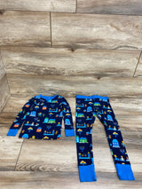 Wondershop 2pc Hanukkah Pajama Set Blue sz 4T