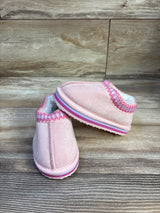 Capelli Faux Fur Lined Slippers Pink sz 7c