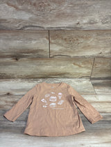 Cat & Jack Snack Shirt Tan sz 2T