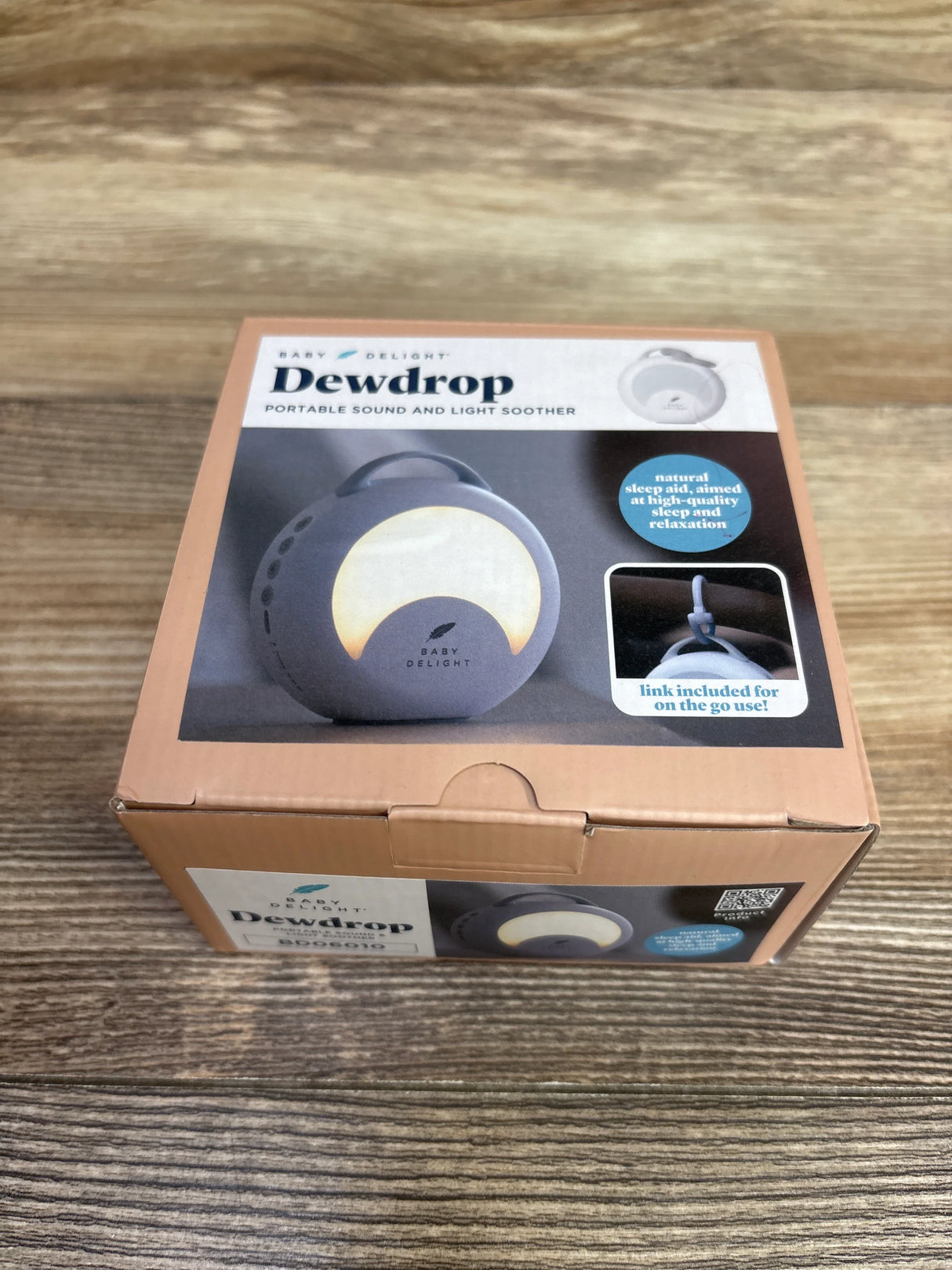 NEW Baby Delight Dewdrop Sound & Light Soother