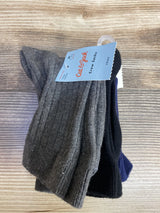 NEW Cat & Jack Crew Socks 3pk sz 9c-2Y