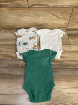 Carter's 3pk Bodysuits White sz Newborn