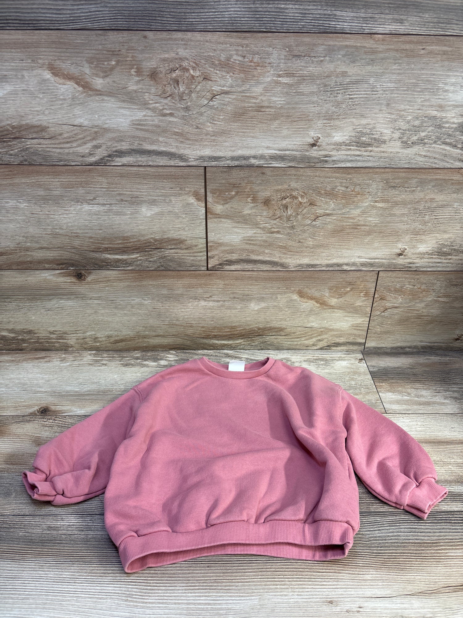 Zara Pullover Sweatshirt Pink sz 3-4T
