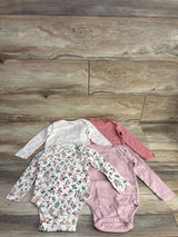 Old Navy 4pk Bodysuit Set Pink sz 18-24m