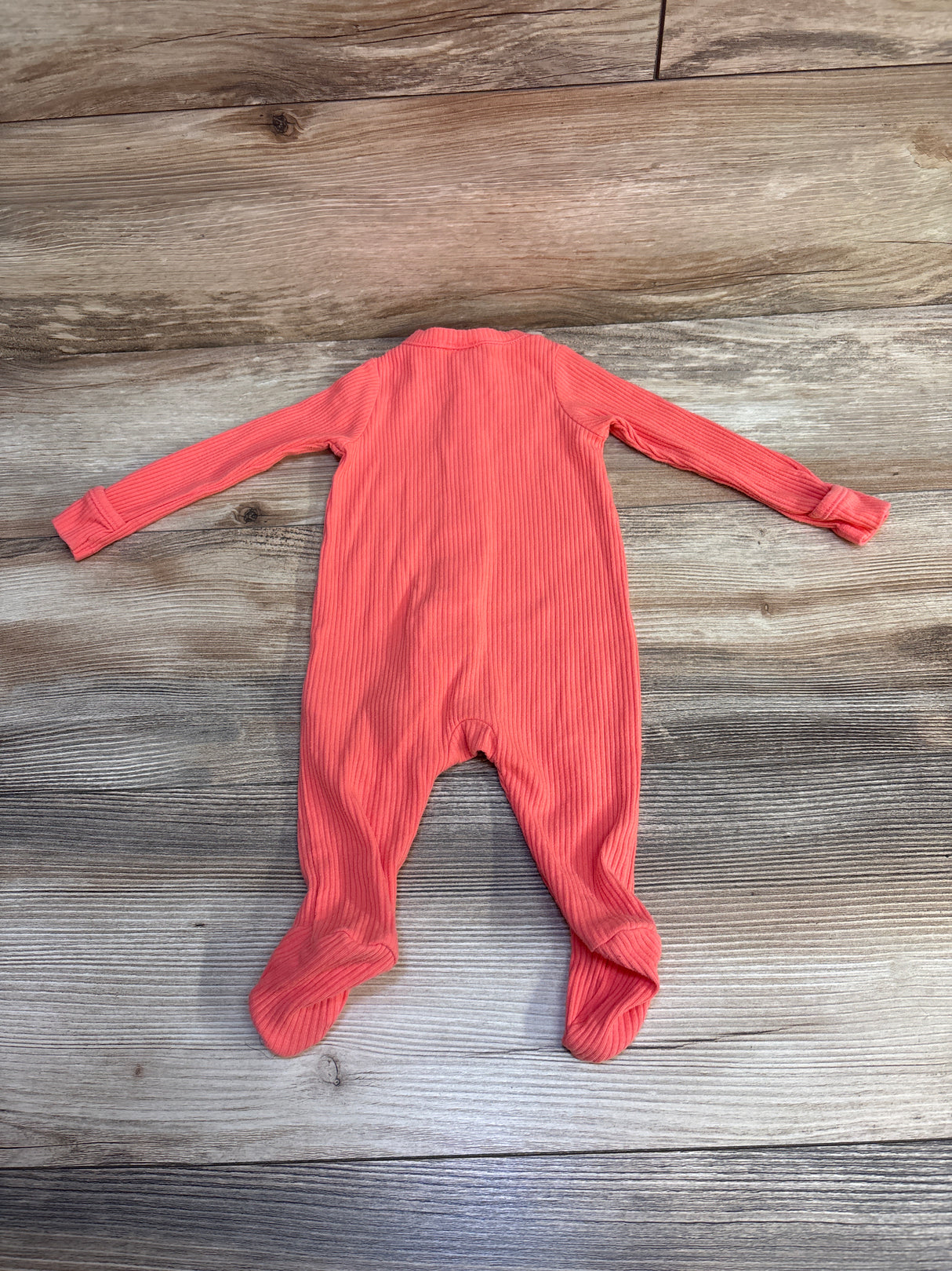 Old Navy Ribbed Sleeper Peach sz 0-3m