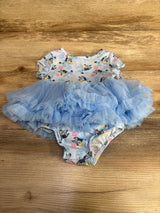 Bluey Lace Tulle Bodysuit Blue sz 6-9m