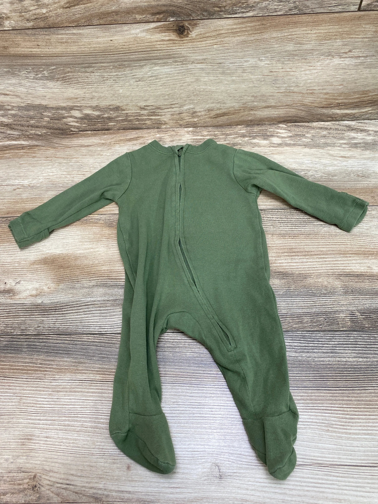 Old Navy Solid Sleeper Green sz 0-3m