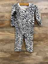 Feather 4 Arrow Zebra Stripe Coverall White sz 24m