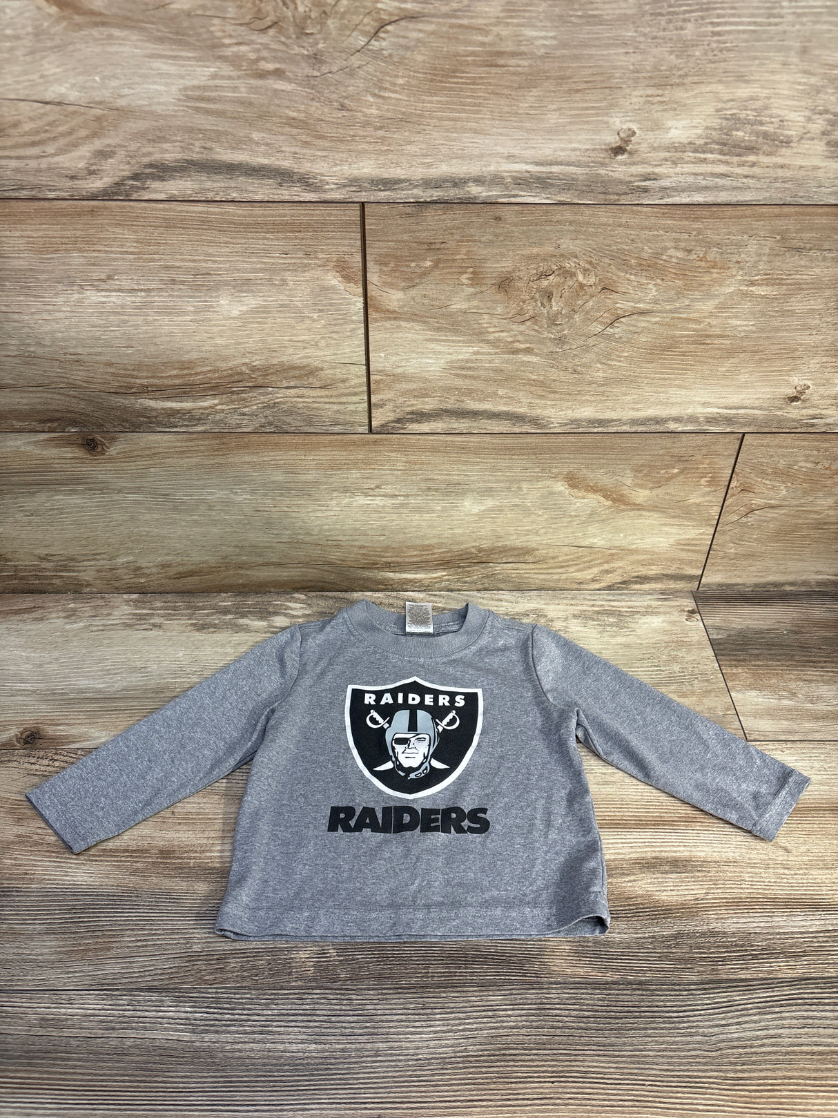 NFL Team Apparel Raiders Shirt Grey sz 12m