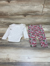 Laughing Llama 2pc Love Bodysuit & Pants Oatmeal sz 12m