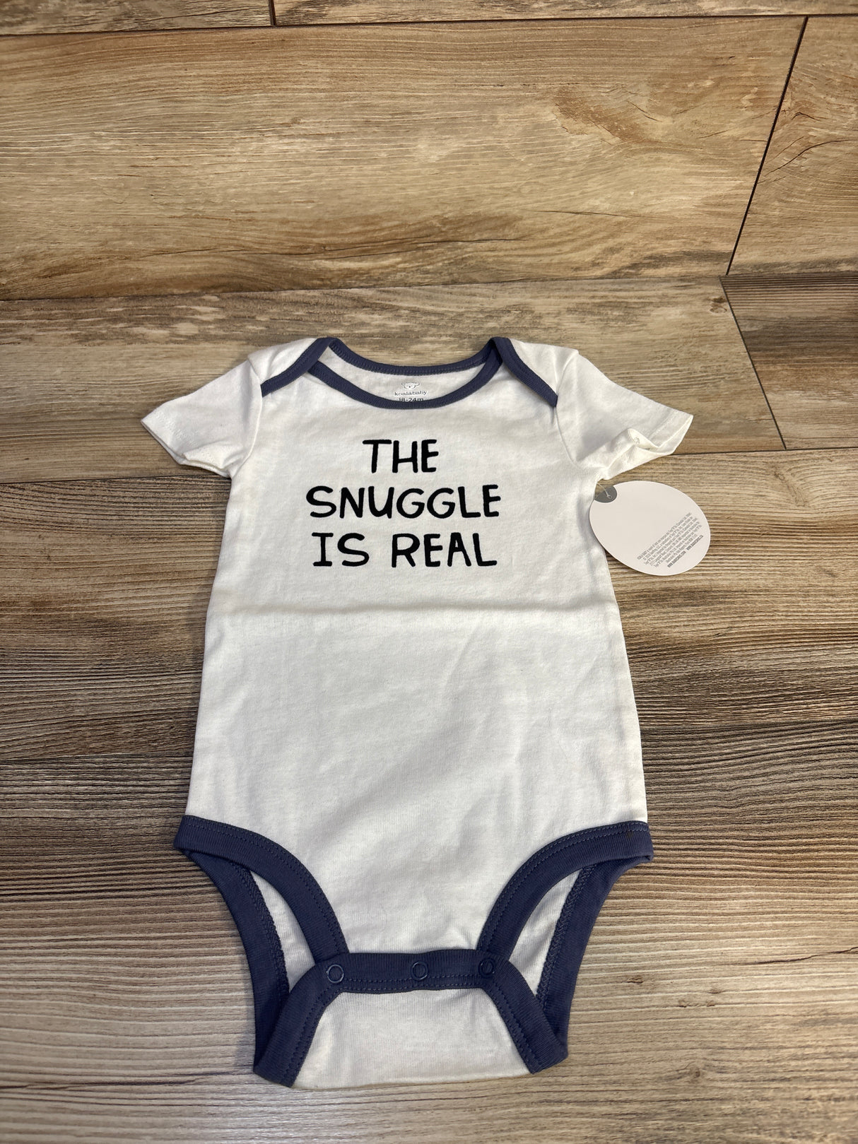 NEW Koala Baby The Snuggle Is Real Bodysuit White sz 18-24m