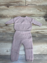 Old Navy 2pc Knitted Sweater & Pants Set Pink sz 3-6m