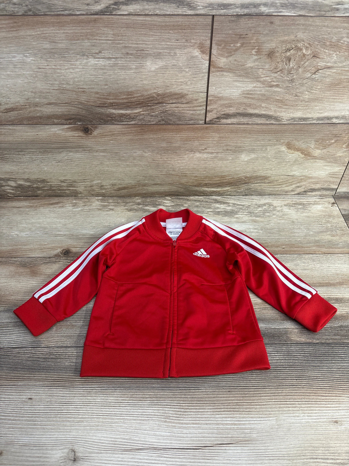 Adidas Active Full Zip Jacket Red sz 12m