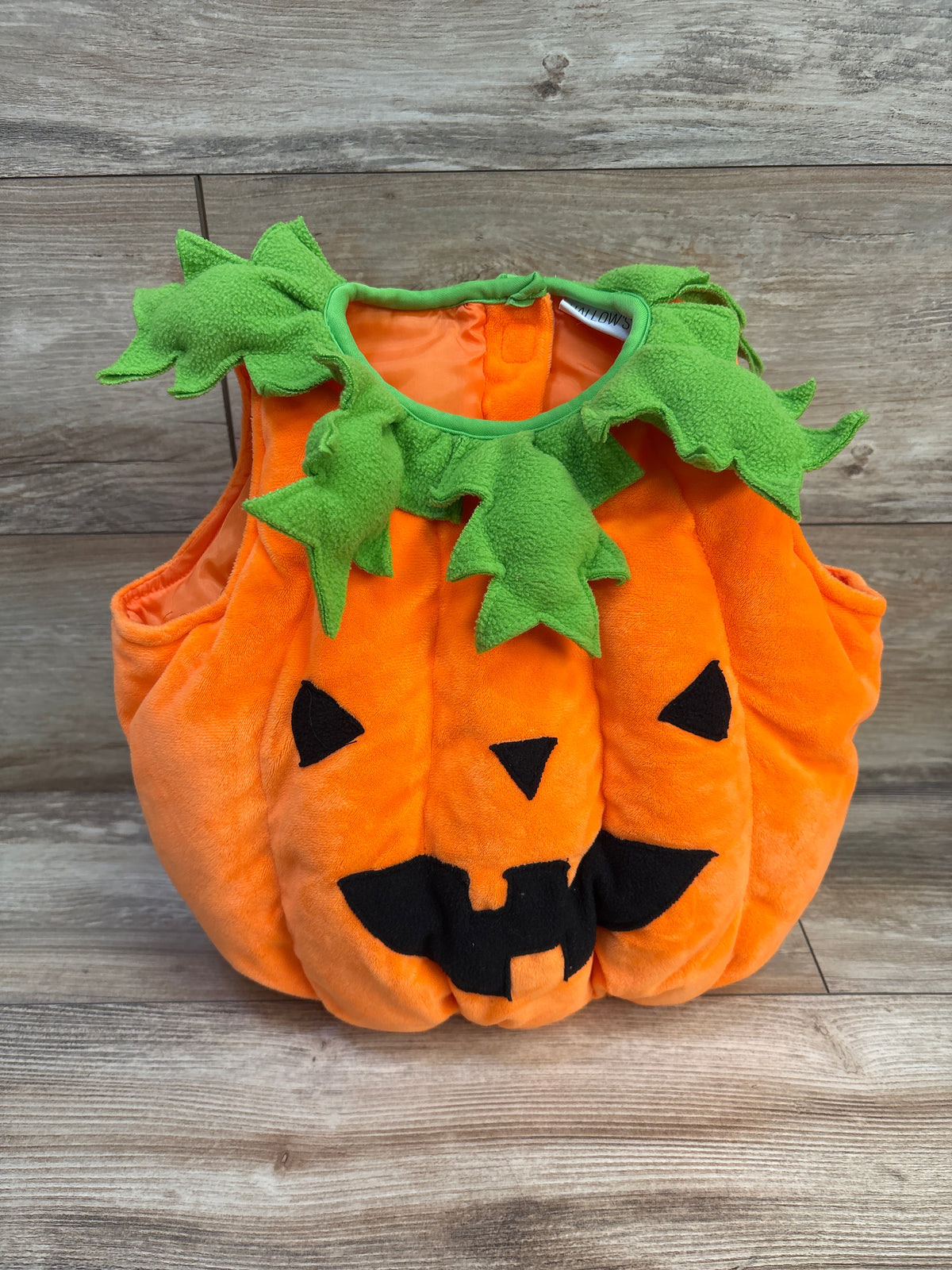 Hallow's Eve Pumpkin Costume Orange sz 6-9m