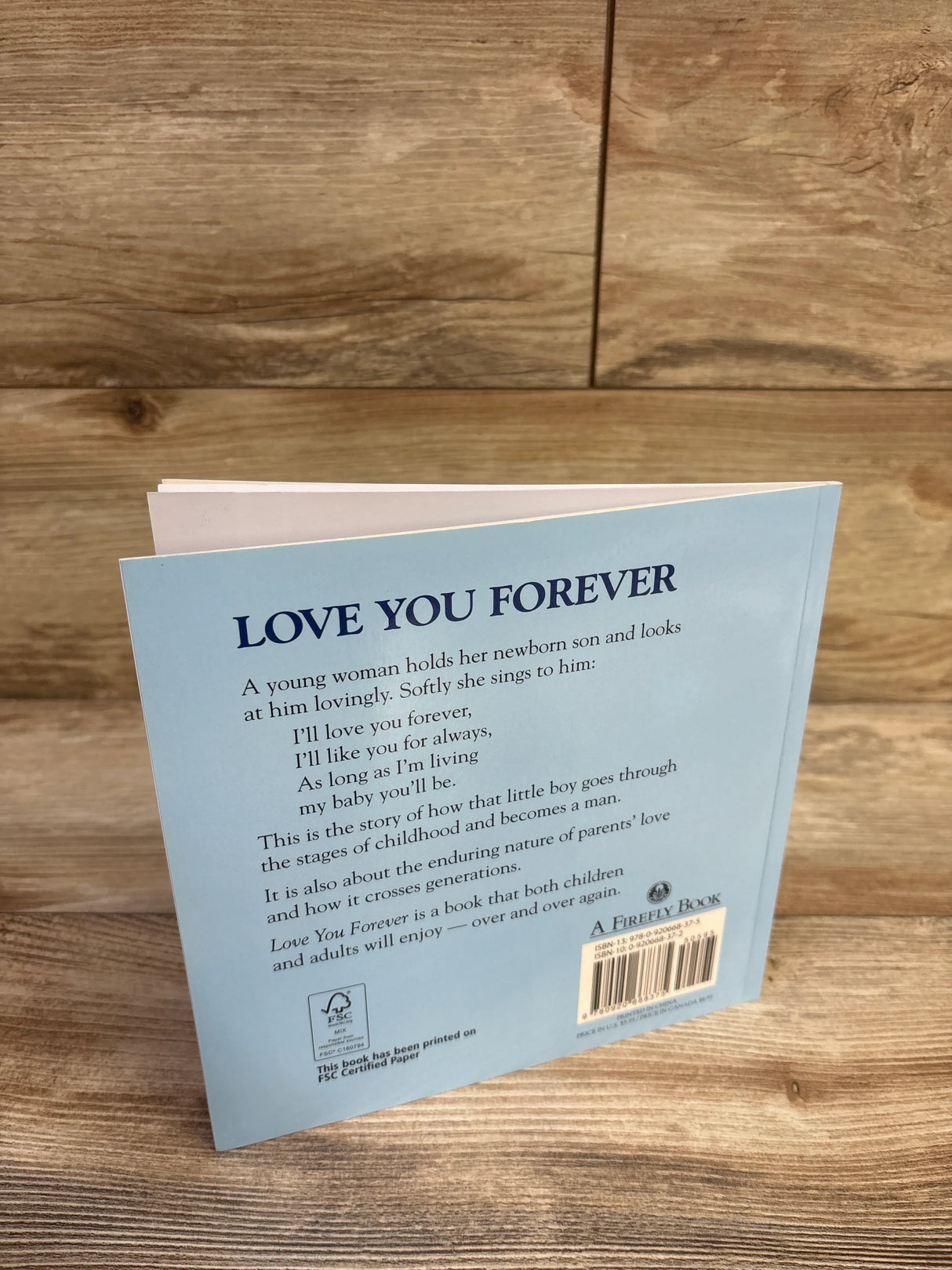 Love You Forever Paperback Book