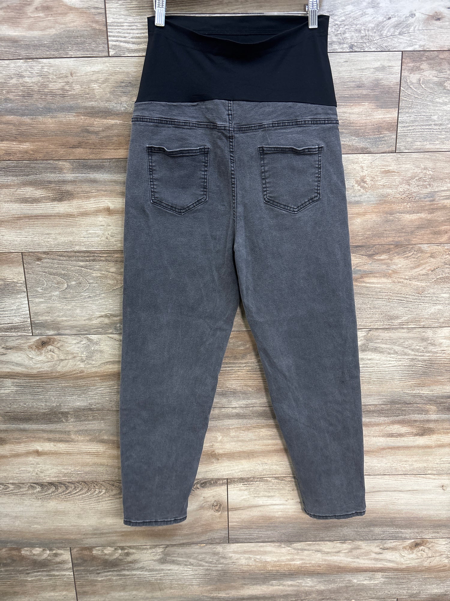 Maternity Full Panel Jeans Grey sz Large