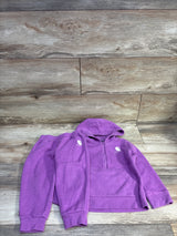 Carhartt 2pc Half-Zip Hoodie & Joggers Set Purple sz 24m