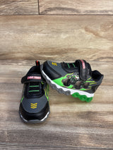 Monster Jam Light Up Sneakers Black sz 6c
