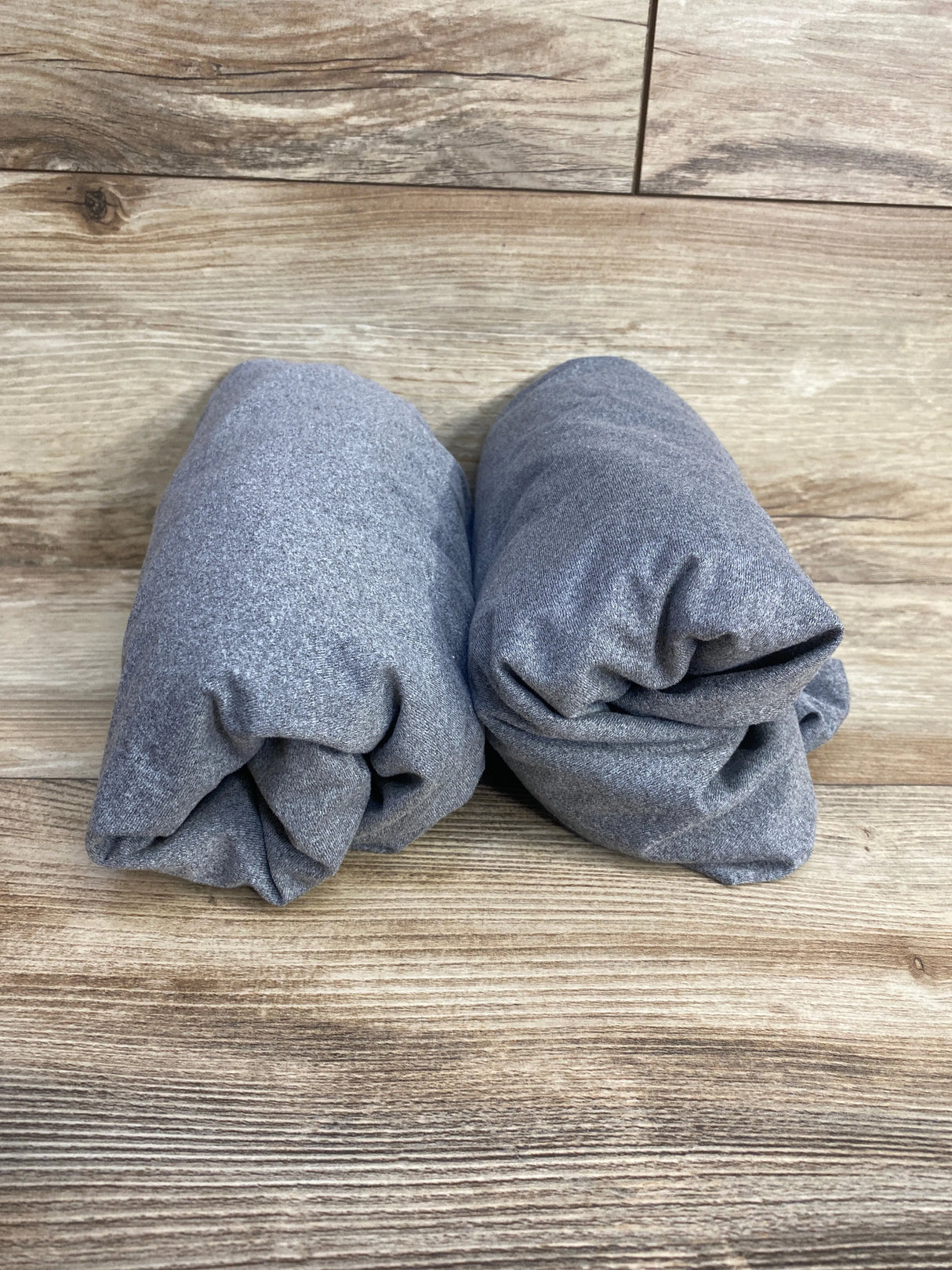 2Pk BlueSnail Waterproof Crib Fitted Sheets, Grey