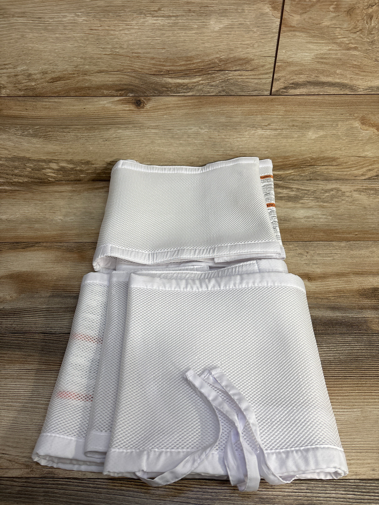 BreathableBaby Breathable Mesh Crib Liner in White