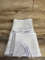 BreathableBaby Breathable Mesh Crib Liner in White