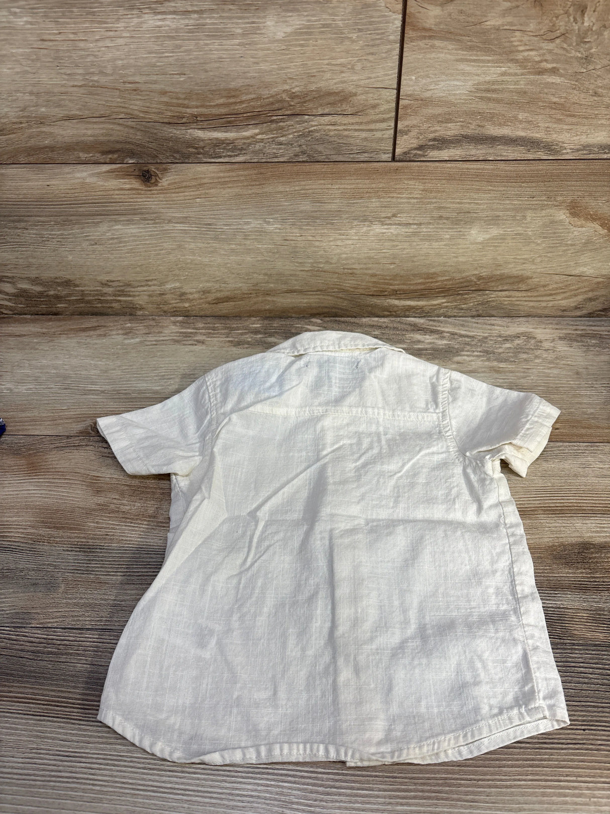 Tahari Button Up Shirt White sz 3T