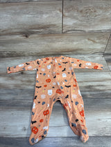 Old Navy Halloween Sleeper Orange sz 6-9m