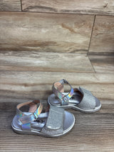 Kensie Girl Glitter Sandals Silver sz 5c