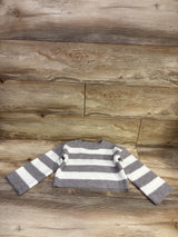 Shein Striped Knit Sweater Grey sz 5T