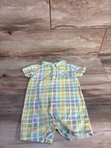 First Impressions Polo Shortie Romper White sz 18m