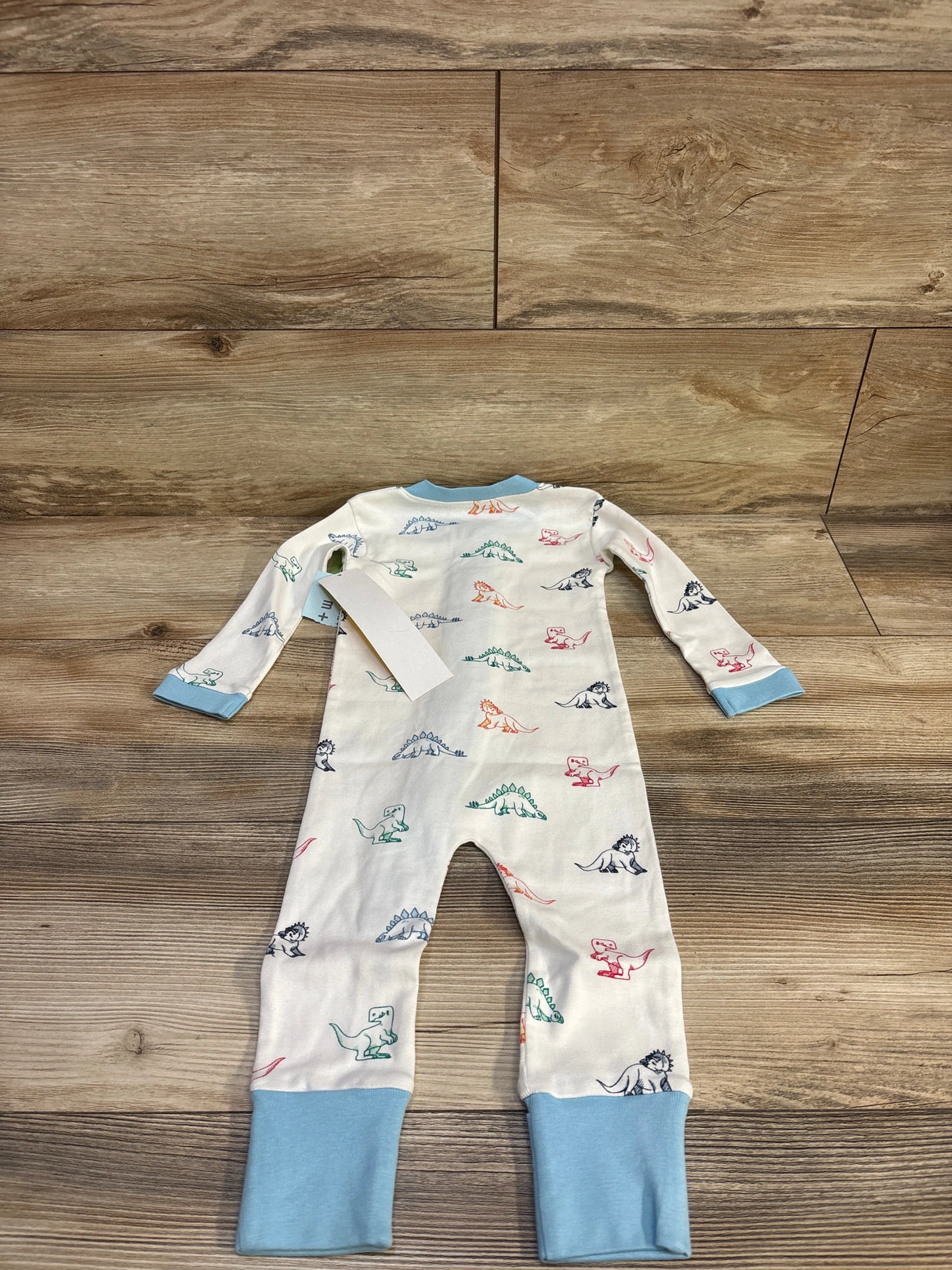 NEW M  + A by Monica + Andy Dinosaur Convertible Sleeper White sz 9-12m