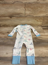 NEW M  + A by Monica + Andy Dinosaur Convertible Sleeper White sz 9-12m